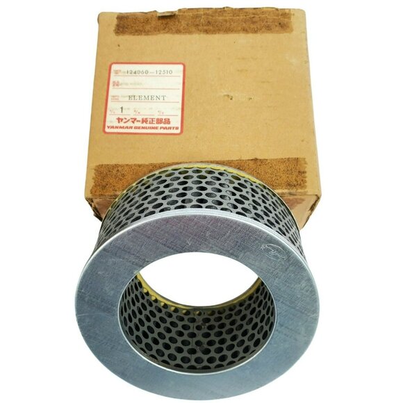 New Genuine YANMAR Tractor Air Filter Element Part 124060-12510 Agriculture Farm - Picture 2 of 7